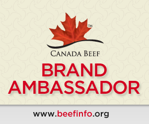 Canada Beef Brand Ambassador