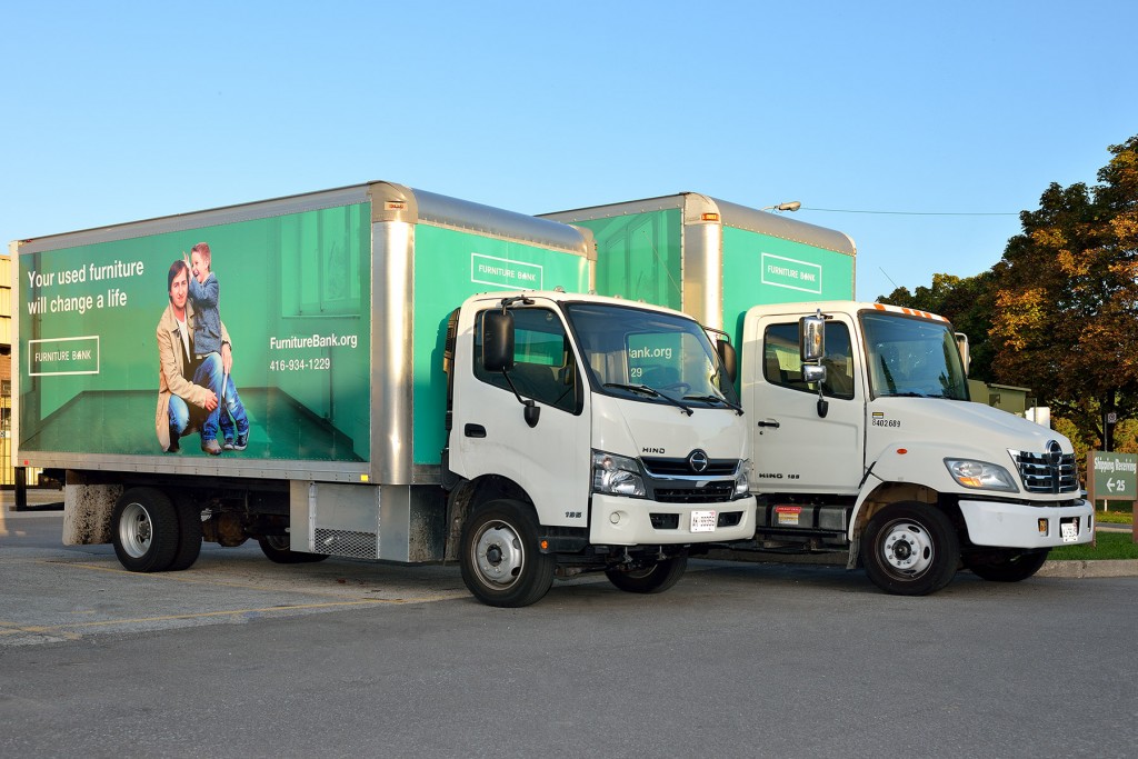 Furniture Bank Trucks Come To Your Place To Pick Up Your Used Furniture To Give To Less Fortunate Families. 